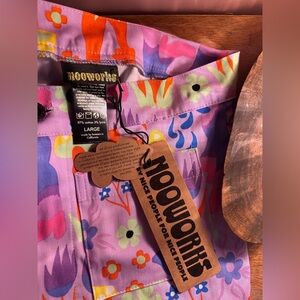 Nooworks Vibrant Floral Cropped Pants